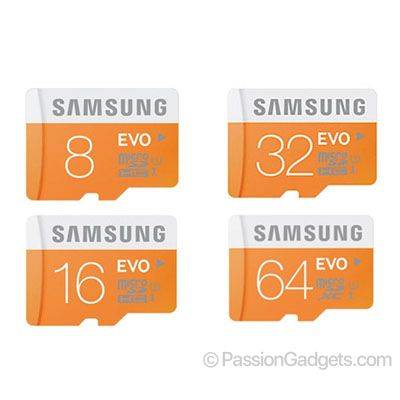 Samsung evo 16 gb top