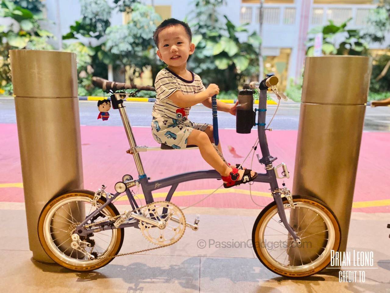 UrRider Portable Foldable Kids Child seat for bicycle bike MTB