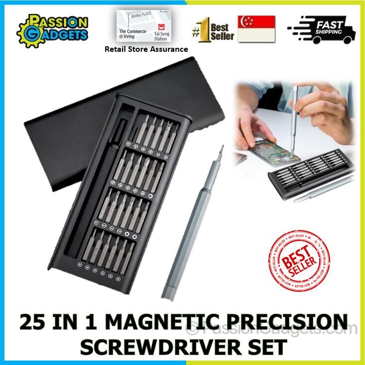 Aluminum Screw Tray with Magnetic Plate Screwdriver for Phone Repair