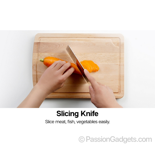 Xiaomi Huohou Composite Steel 5 in 1 Knife set Kitchenware 4 knives and